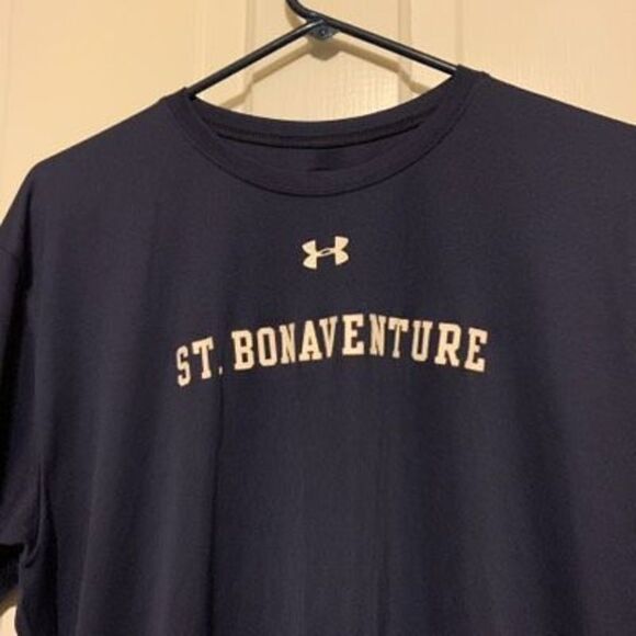 St. Bonaventure Size Medium Under Armour T-Shirt - Picture 2 of 5